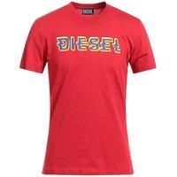 Pixel Logo Red T-Shirt