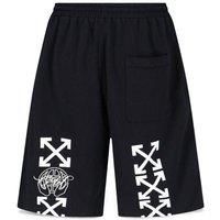 Off-White Men's Exactly The Opposite Arrow Skate Sweatshorts Black | Size: Small