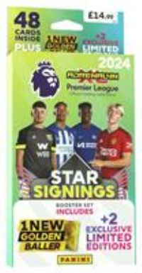 Panini Adrenalyn XL Premier League 2024 Trading Cards Star Signings Booster Set