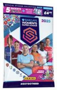Panini Barclays Women's Super League WSL 2025 Official Stickers Starter Pack.