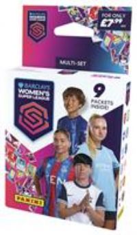Panini Barclays Women's Super League WSL 2025 Official Stickers Multipack 6 pack