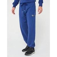 Versace Jeans Couture Metal Plaque Logo Jersey Joggers - Blue