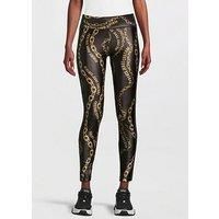 Versace Jeans Couture leggings women E77HAC114-EJS417_EG89 Multicolor Black