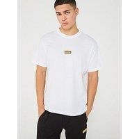 Versace Jeans Couture Metal Plaque Logo T-Shirt - White