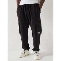 Versace Jeans Couture Cargo Logo Trousers - Black