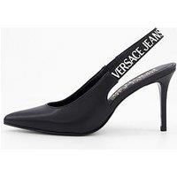 Versace Jeans Couture Scarlett Sling Back Pumps - Black