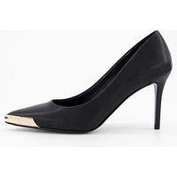 Versace Jeans Couture Scarlett Pointed Toe Pumps - Black