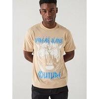 Versace Jeans Couture Tiger Graphic T-Shirt - Beige