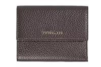 Trussardi Woman Wallet in Genuine Dollar Leather, 100% Calf - 12x10x2,2 cm