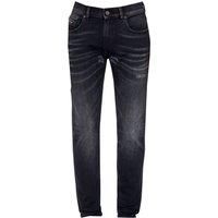 D-Strukt Black Destroyed Reinforced Denim Jeans