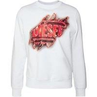 Peel Effect Logo White Sweatshirt