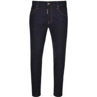 Skater Jean Italian Address Logo Navy Blue Wash Jeans