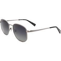 Trussardi Men's STR3009S-002AS-55 Aviator/Navigator Sunglasses in Grey