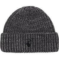 Hand Off Logo Lurex Grey Beanie