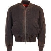 Off-White Diag Tab Vintage Black Bomber Jacket
