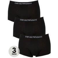 Emporio Armani Men's Cc722-111610 Swim Trunks, Black, S UK