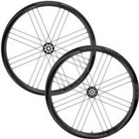 Campagnolo Shamal Carbon C21 Disc Brake 2-Way Fit Tubeless Wheelset, Dark Label, Campagnolo N3W Freehub