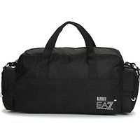 Emporio Armani EA7 men gym bag black - white logo