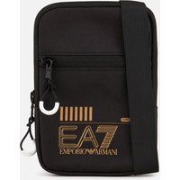 EA7 Emporio Armani Recycled Fabric Train Core Mini Bag - Black/Gold