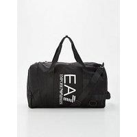 Emporio Armani EA7 men backpack black - white logo