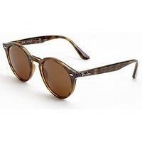 Ray-Ban Unisex's Rb 2180 Sunglasses, Tortoise, 49