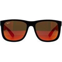 Ray-Ban Unisex Justin Sunglasses, Black (622/6q), 54 mm UK