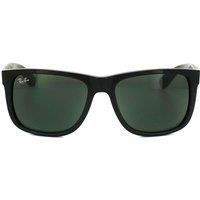Ray-Ban Sunglasses Justin 4165 601/71 Black Green Large 55mm