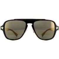 Ray-Ban Men's 0VE2199 Sunglasses, Black (Dark Havana), 55.0
