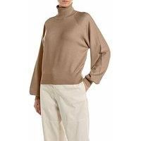 Replay Knitted High Neck Jumper - Brown