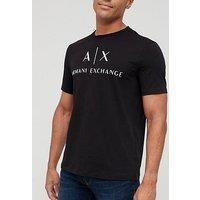 Armani Exchange Men's 8nztcj T-Shirt, Black (Black 1200), L