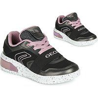 Geox  J XLED GIRL  girls's Children's Shoes (High-top Trainers) in Black