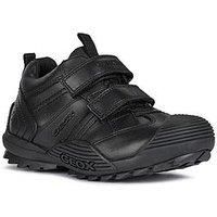 Geox Junior Boy Jr Savage Shoes Black, 34 EU