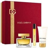 D&G The One 75ml EDP, 50ml Body Lotion & 10ml Travel Spray Gift Set Xmas 2024
