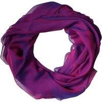 DOLCE & GABBANA Scarf Purple Silk Rectangle Wrap Shawl 135cm x 200cm 750usd