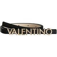 Valentino Women/'s Belty Belt, Beige/Oro, L