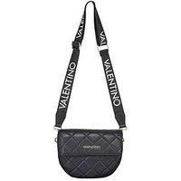 Valentino Bigs Python Crossbody Saddle Bag
