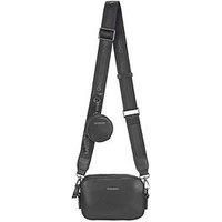 VALENTINO Women Horizon Handbag, Nero, Talla UNICA