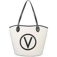 Valentino Women/'s Covent Satch, Natural/Black, Talla Única