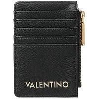 Valentino Fae Re Zip Around Wallet - Black