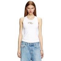 Diesel T-Lynys-Od Sleeveless T-Shirt M White