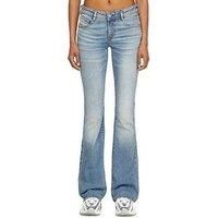 Diesel 1969 D-Ebbey Bootcut Fit Jeans - Light Wash