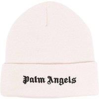 Brand Logo Beige Beanie