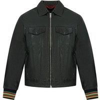 L-Light Black Leather Jacket