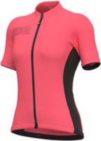 Alé Cycling Women/'s Solid Colour Block Short Sleeve Jersey, Blusher, S Pink