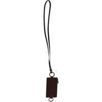 Leather Card Holder Wallet - Brown