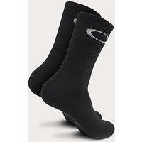 Oakley Mens Ellipse Crew Socks (3 Pack) - Black