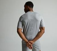 Oakley Bark Short Sleeved T-Shirt - Grey - Size M
