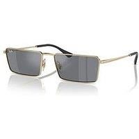 Ray-Ban Sunglasses RB3741 Emy  92136V Gold grey Men Women