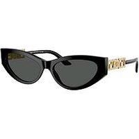 Brand New VERSACE Sunglasses VE 4470B GB1/87 Black/Dark Grey For Women