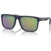 Scuderia Ferrari Ferrari Scuderia 0Fz6002U Square Sunglasses-Navy